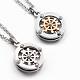 304 Stainless Steel Pendant Necklaces NJEW-G255-13-1