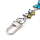 Estensori per cinturini per borsa con catena a maglie in lega stampata AJEW-BA00098-02-5