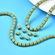 Chapelets de perle en pâte polymère manuel CLAY-ZX006-01-104-5