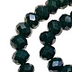 Opaque Solid Color Glass Beads Strands EGLA-A034-P8mm-D25-2