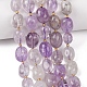 Natürlichen Amethyst Perlen Stränge&nbsp;G-G453-D09-01-1