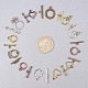 PandaHall 120 Sets 12 Style 4 Assorted Colors Tibetan Alloy Toggle TBar Clasps Findings Jewelry Making TIBE-PH0004-04-4
