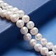 Natural Cultured Freshwater Pearl Beads Strands X-PEAR-S001-12-13mm-3-5