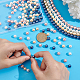 Pandahall elite 4 fili 4 colori fili di perline di perle di conchiglia naturale BSHE-PH0001-20-3