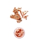 UVジェルネイルアートアルミホイルチップ  ネイルアートキラキラ装飾  ローズゴールド  箱：29.5x14.5ミリ  約0.04g/ボックス MRMJ-T063-356-1