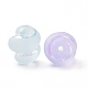 Transparent Frosted Acrylic Beads OACR-P013-33M-3