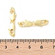 Стойки обшивки латунь когтя омара застежками KK-F090-25G-3