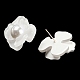 Boucles d'oreilles à fleurs en acrylique 3d MACR-K354-01-2