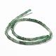 Verde naturale perline avventurina fili G-G990-D05-3