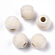 Natural Unfinished Wood Beads WOOD-Q038-12mm-1