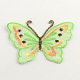Schmetterling Kostüm Zubehör EDV-Stickerei Tuch Eisen auf Flecken AJEW-S057-M28-3