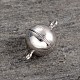 Platino plateado plata redonda cierres magnéticos H672-10mm-P-2