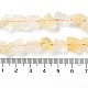 Brins de perles de citrine naturelles brutes G-B065-C11-5
