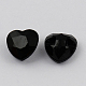 1-Hole Taiwan Acrylic Rhinestone Heart Buttons BUTT-F017-15mm-01-2