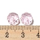 Perles en verre transparentes GLAA-E048-01-26-3