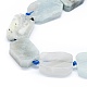 Chapelets de perles en aigue-marine naturelle G-F725-07-3