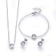 304 Stainless Steel Jewelry Sets SJEW-H137-24P-1