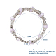 Bracelets de perles de verre de mode BJEW-JB04989-03-2