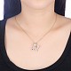 Fashion Tin Alloy Enamel Letter Pendant Necklaces NJEW-BB20985-H-2