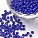 12/0 Grade A Baking Paint Glass Seed Beads SEED-R046-1010-1