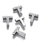 Alloy Letter Slide Charms RB-F034-01T-P-RS-3