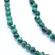 Chapelets de perles en malachite naturelle G-I279-E15-01-3