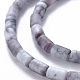 Opaque Baking Painted Crackle Glass Beads Strands FGLA-T004-01F-3