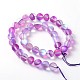 Dyed Synthetic Moonstone Round Beads Strands G-L376-10mm-A01-2