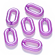Imitación jelly acrílico anillos de enlace OACR-S036-006A-F03-3