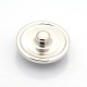 Styles mélangés boutons-pression en laiton de bijoux en verre SNAP-O017-B-M2-NR-3