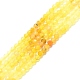 Natürliche gelb Opalkorne Stränge G-P457-A01-18-1