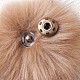 Pom pom moelleux couture boutons-pression accessoires SNAP-TA0001-01B-4