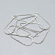 925 anelli di collegamento in argento sterling STER-T002-256S-1