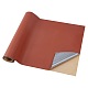 Gorgecraft 1 feuille rectangle en cuir pvc tissu autocollant DIY-GF0004-20D-1