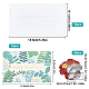 Craspire Umschlag und Blumenmuster Dankeschön-Karten-Sets DIY-CP0004-97-2