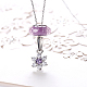925 Sterling Silver Pendant Necklaces NJEW-BB18227-4