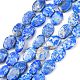 Chapelets de perles en lapis-lazuli naturel G-K311-01A-03-3