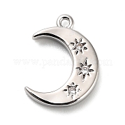 Латунные микро проложить кубического циркония подвески KK-L229-028P