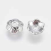 6 -petal тибетский стиль сплава цветок крышки шарика TIBE-S220-P-RS