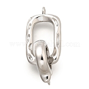 Прямоугольные латунные застежки-скобы KK-S508-26P