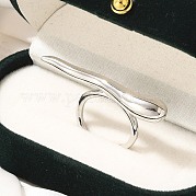 Кольца-манжеты для женщин из латуни с покрытием стойки RJEW-C115-03P