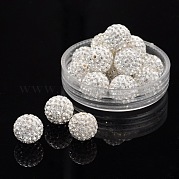 Pave disco бусины RB-Q195-12mm-001