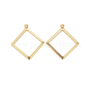 Подвески из экологически чистой латуни KK-D075-21G-RS