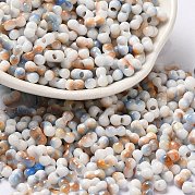 Выпечка краска стеклянные бусины SEED-F005-01A-07