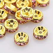 Латунные бусины разделители для поставки стразов RB-A014-Z6mm-27G