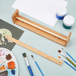 Wandhängender Zeichenpapierrollenhalter aus Holz&nbsp;DIY-WH0496-66