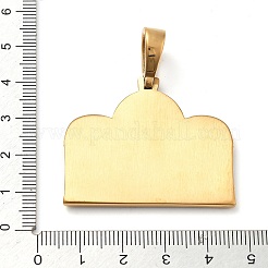 Strassanhänger aus Edelstahl 304&nbsp;STAS-V008-34G