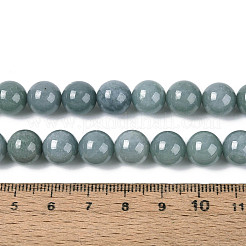 Natürliche jadeite Perlen Stränge&nbsp;G-N353-07D-01