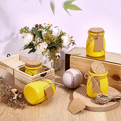 12 Puddingbecher aus Glas mit Baseball-Aufdruck&nbsp;CON-BC0007-68