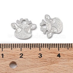 925 Anhänger aus rhodiniertem Sterlingsilber&nbsp;STER-C003-13P